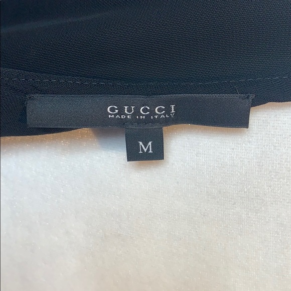 Gucci Little Black Dress Gold Embellishment - Picture 7 of 11